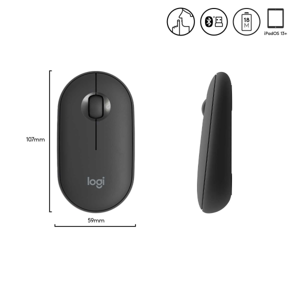 Купить LOGITECH Pebble M350 black-4.jpg